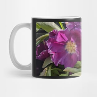 Purple Flower Mug